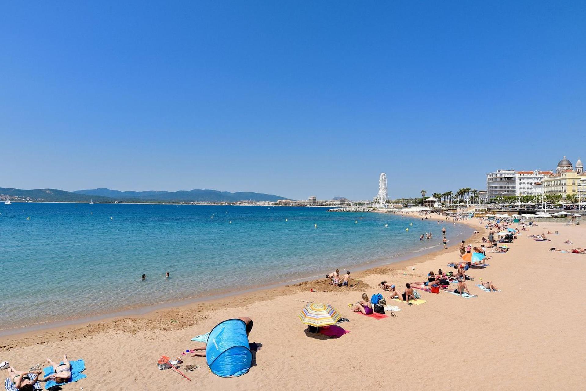 Appartement Face Mer Et Port Santa Lucia Climatise Et Wifi Saint-Raphael (Var) Exterior foto